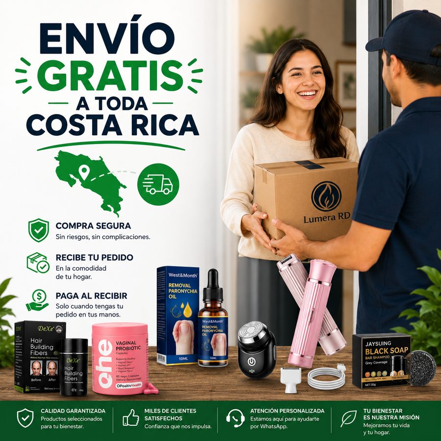 Pagas cuando recibas en Costa Rica